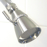 brushed nickel showerhead