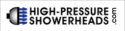 high pressure shower lead logo small